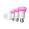 Kit de Inicio Philips Hue E27 Bluetooth White and Color X3 + Bridge + Dimmer Switch